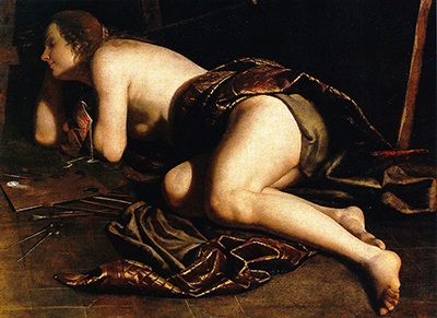 Allégorie de la Peinture Artemisia Gentileschi